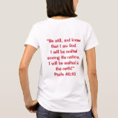 信仰品回収 Tシャツ (裏面)