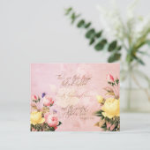 信仰希望と愛のバラ ポストカード (スタンド正面)