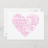 信仰希望ハートポストカード ポストカード (正面/裏面)