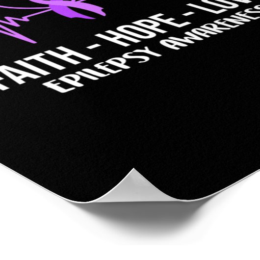 信仰希望ラブてんかん認識度仮装戦士 ポスター (角)