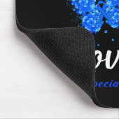 信仰希望ラブアロペチア認識度バタフライ マウスパッド (コーナー)