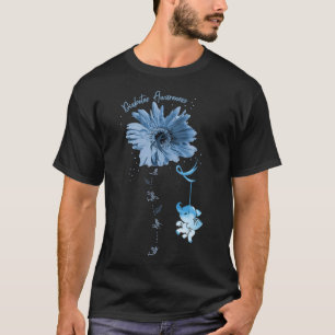 信仰希望ラブエレファントヒマワリ糖尿病 Tシャツ