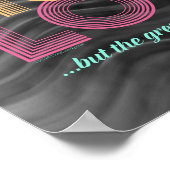 信仰希望ラブクリスチャン聖書聖句レトロ ポスター (角)