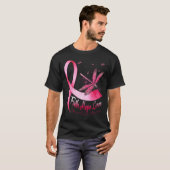 信仰希望ラブトンフライ乳がん認識度 Tシャツ (正面フル)