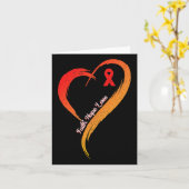 信仰希望ラブハート病認識度心臓病 カード (黄色い花)