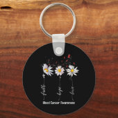 信仰希望ラブブラッドガン認識度花Gif キーホルダー (正面)