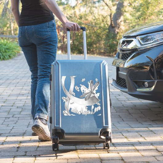 信仰希望ラブメラノーマ認識度トンフライ シール (スーツケースインサイチュ)