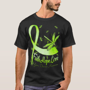 信仰希望ラブライム病認識度トンフライ Tシャツ