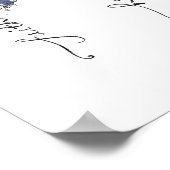 信仰希望ラブ愛国的赤白青ひまわり ポスター (角)