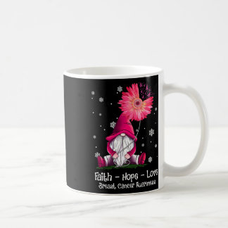 信仰希望ラブ格言ピンクヒマワリ乳癌 コーヒーマグカップ