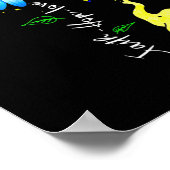 信仰希望ラブ認識度ダウン症候群ザ・ブルー ポスター (角)