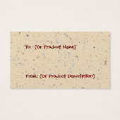 信仰希望ラヴつるラベル (裏面)