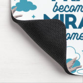 信仰引用文と鳥柄 マウスパッド (コーナー)