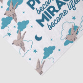 信仰引用文と鳥柄 薄葉紙 (詳細)