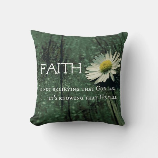 信仰引用文 クッション (正面)