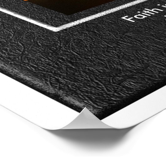 信仰引用文 – ポスター (角)