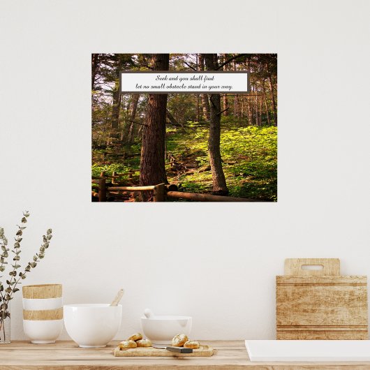 信仰引用文 ポスター (キッチン)