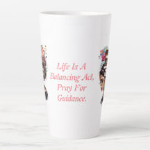 信仰引用文 – 彼女の頭に本を持つ女の子