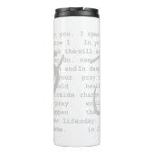 信仰心のある人 タンブラー (裏面)