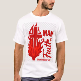 信仰心の強い人 Tシャツ