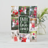 信仰愛の家族 |写真数々のコラージュ シーズンカード (スタンド正面)