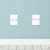 信仰感動的引用文と希望プリントセット (ウッドフロア)