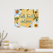 信仰感動的引用文 ポスター (キッチン)