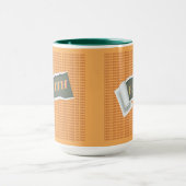 信仰感動的聖なる書物、 経典2トーン マグカップ (中央)