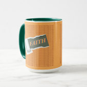 信仰感動的聖なる書物、 経典2トーン マグカップ (正面左)