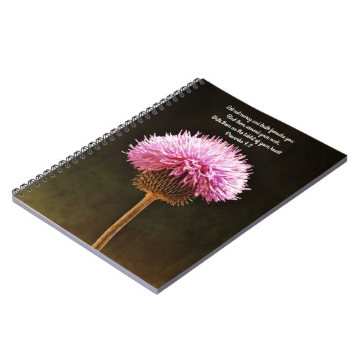 信仰慈悲の真実バイブル聖句祈りの言葉誌 ノートブック (左側)