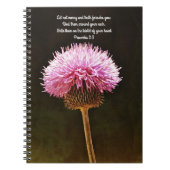 信仰慈悲の真実バイブル聖句祈りの言葉誌 ノートブック (正面)