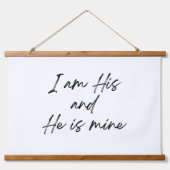 信仰木材トップウォールタペストリー 吊り下げ型タペストリー (正面)