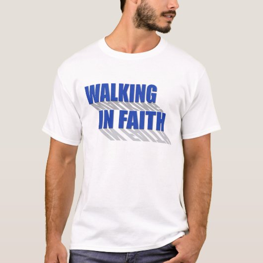 信仰歩く Tシャツ (正面)