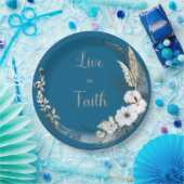 信仰生活を送る ペーパープレート (パーティー)