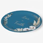 信仰生活を送る ペーパープレート (アングル)