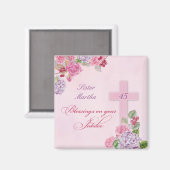 信仰生活カトリック修道女45周年 マグネット (正面/裏面)