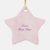 信仰生活カトリック修道女65周年 セラミックオーナメント (裏面)