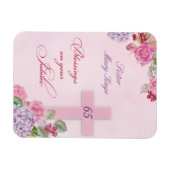 信仰生活カトリック修道女65周年 マグネット (横)