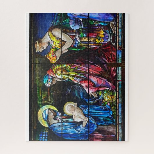 信仰礼拝堂ティファニー ジグソーパズル (縦)