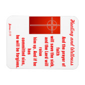 信仰祈りの言葉 マグネット (横)