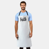 信仰福音グラフィックス信仰アートエステティッククリスティア エプロン (着用した状態)
