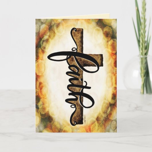 信仰素朴は宗教の感性を越えモダンる カード (正面)