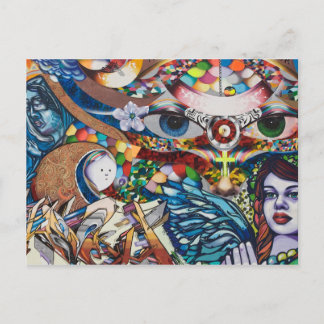 信仰絵を描はがき ポストカード