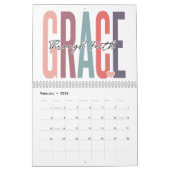 信仰者の動機前向き感動的 カレンダー (2月 2026)