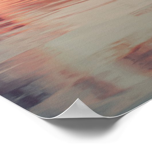 信仰聖句感動的熱気球 ポスター (角)