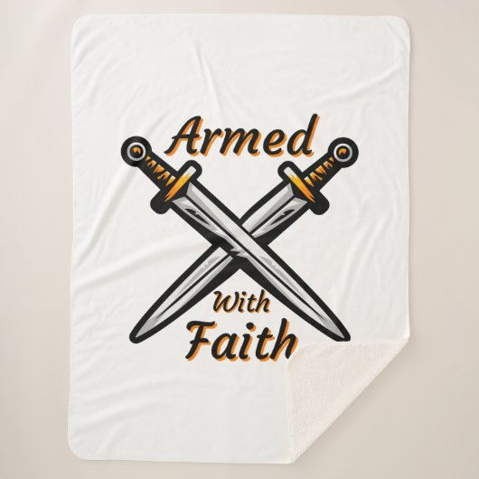 信仰聖書的引用文 シェルパブランケット (正面)