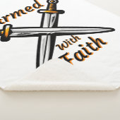 信仰聖書的引用文 シェルパブランケット (3/4)