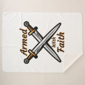 信仰聖書的引用文 シェルパブランケット (正面(横))