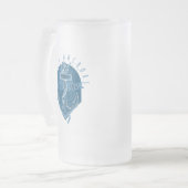 信仰航海のいかりザソウル フロストグラスビールジョッキ (正面左)