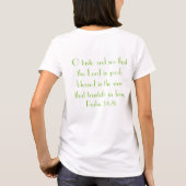 信仰贈答品の回収 Tシャツ (裏面)